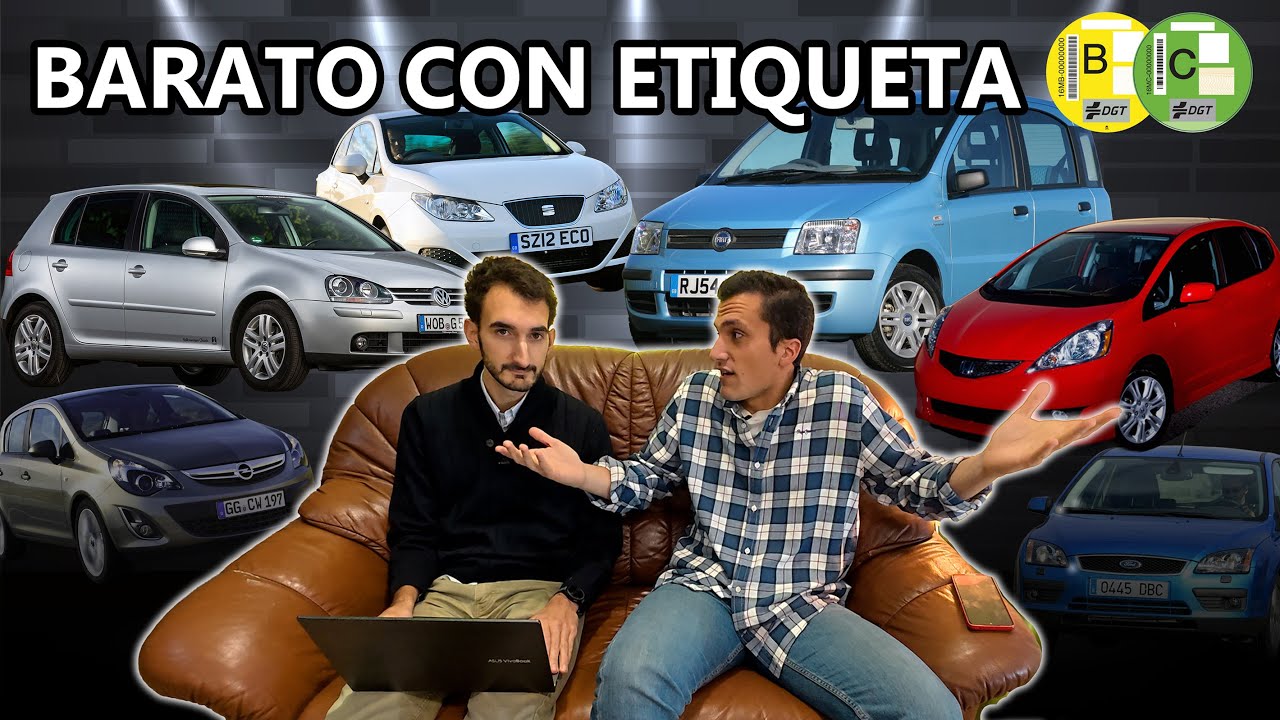 10 COCHES BARATOS CON ETIQUETA PARA CIRCULAR POR MADRID EN 2026