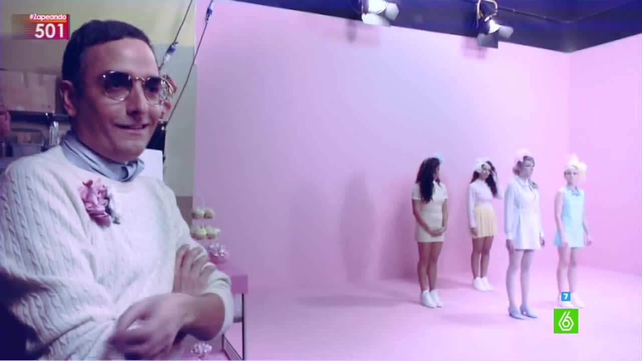 Así se grabó el videoclip de Zapeando: 
