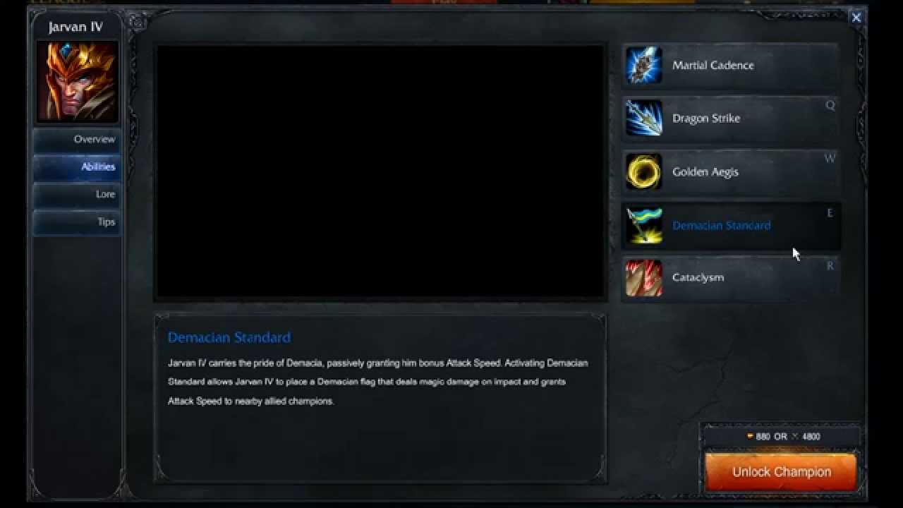 Jarvan IV abilities - League of Legends