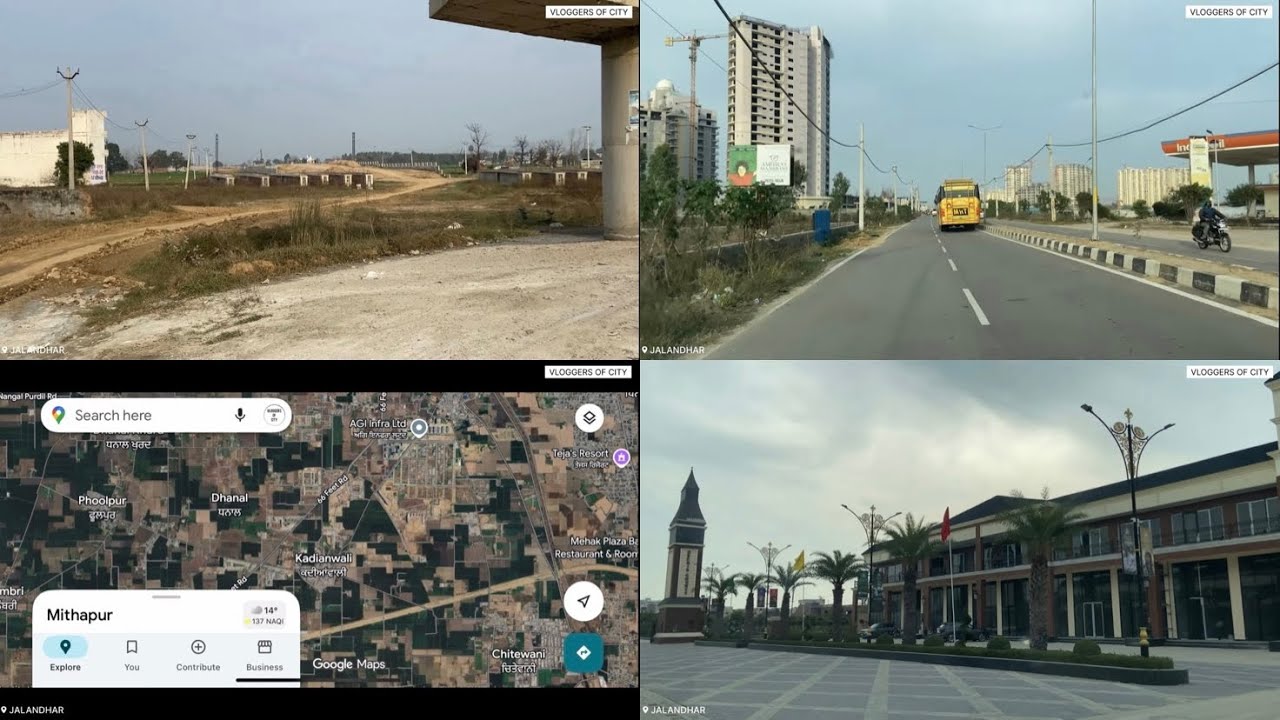 4K Jalandhar Ring Road update 66 feet road || Upcoming infrastructure developments ||