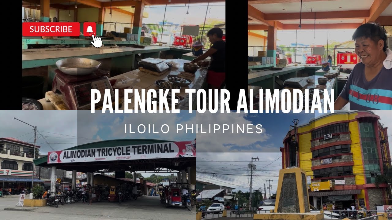 PALENGKE TOUR ALIMODIAN PUBLIC MARKET ALIMODIAN ILOILO PHILIPPINES