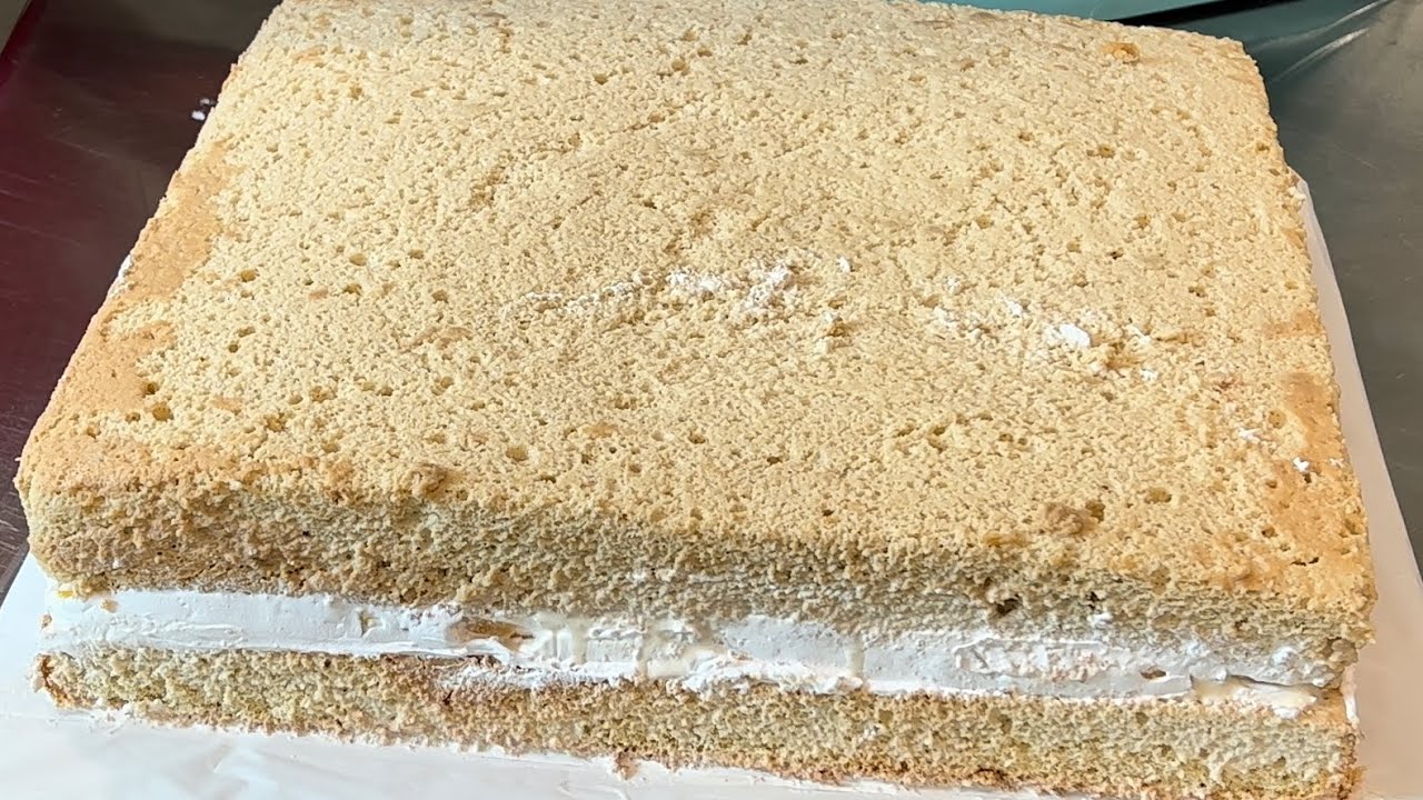 Receta de Pan esponja para 70 personas