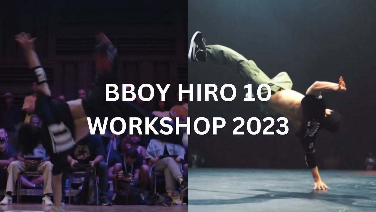 Bboy Hiro10 Comes to New York City Teaching First Ever USA Workshop[Powermove Legend 19 Years Young]