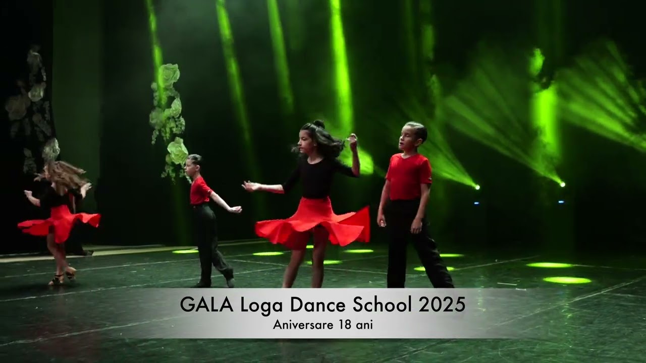 GALA Loga Dance School 2025 - Aniversare 18 ani - Grupa de Concurs - Jive - Seria 1