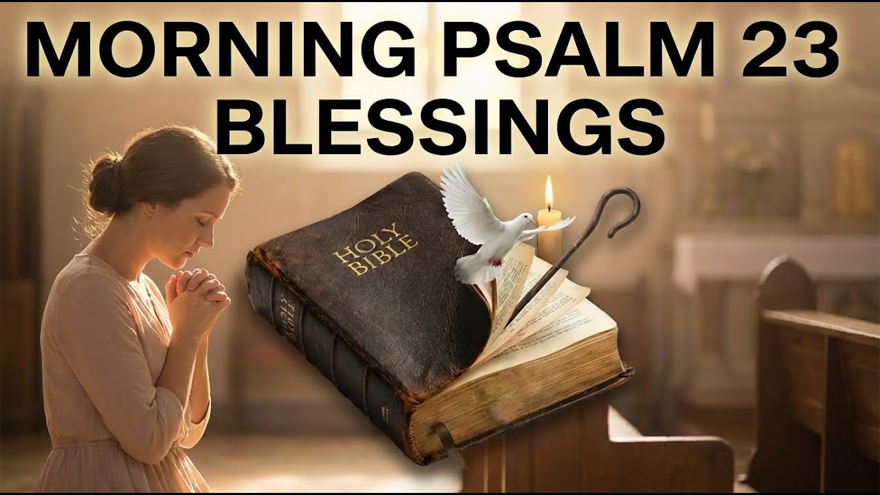 Утренняя молитва к 23-му псалму о руководстве и мудрости.