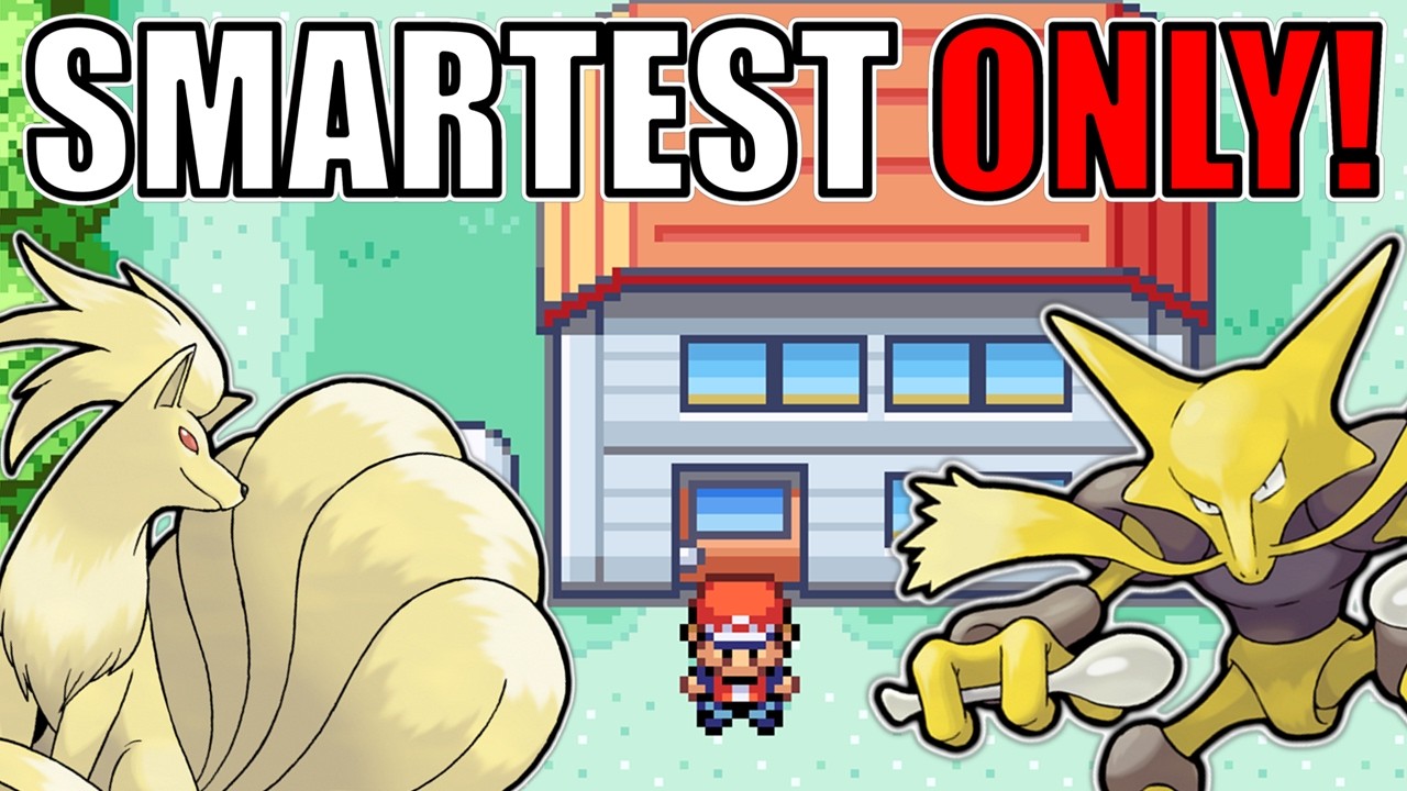 Прохождение Pok&eacute;mon FireRed с самыми умными покемонами!