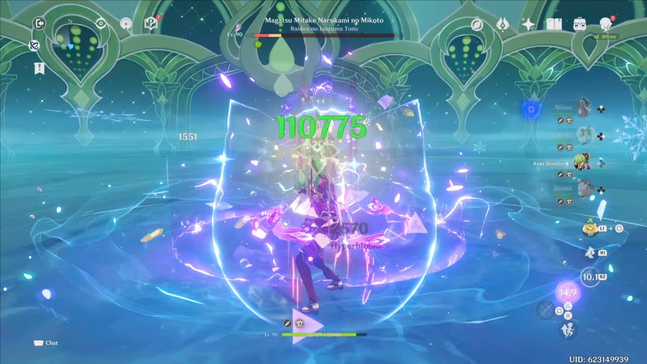 110,000 hyperbloom crit with C2 Nahida