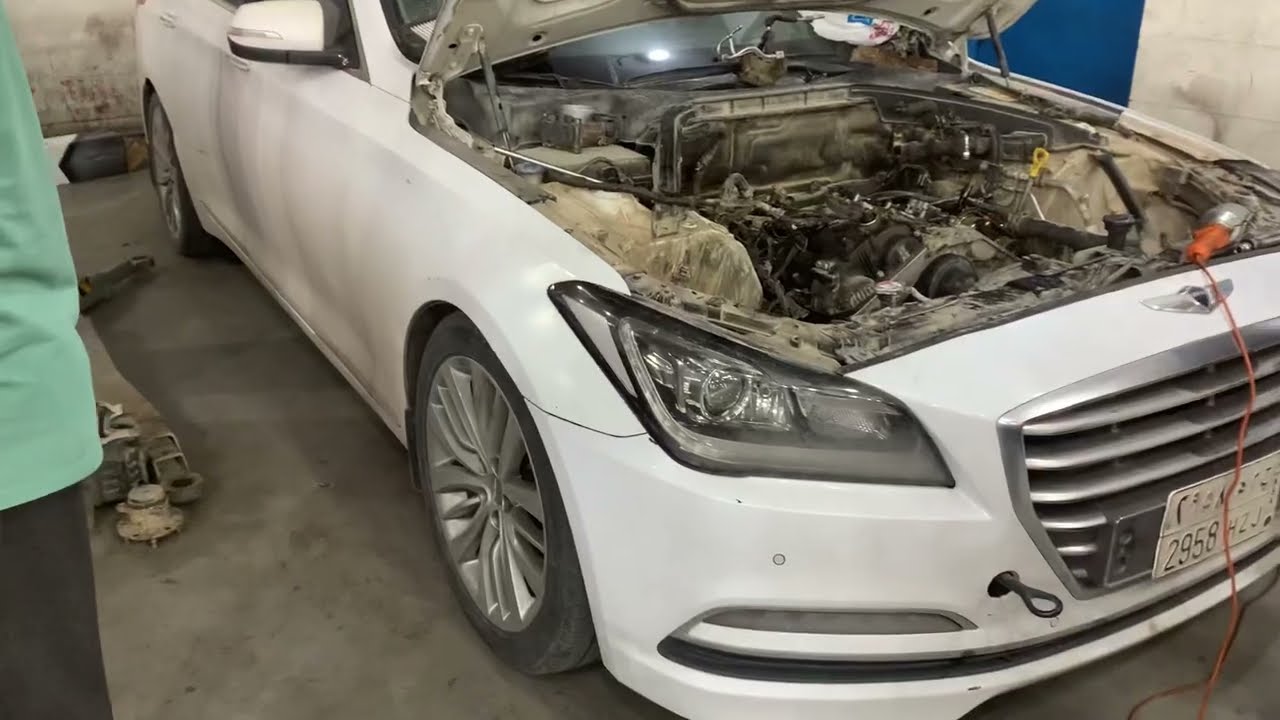 Hyundai Genesis 3.8L engine valve cover gasket replacement