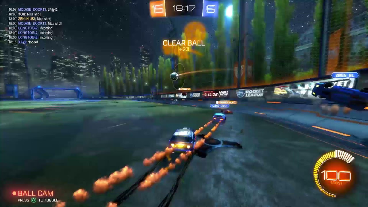 RL just chillin with hyper grinding ranked might go for some clips