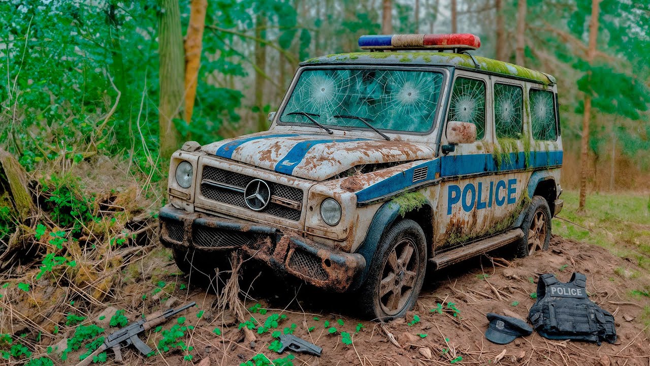 FULLY Restoration Abandoned POLICE MERCEDES G63 | Restoring Police G-WAGON FORGOTTEN 50 Years