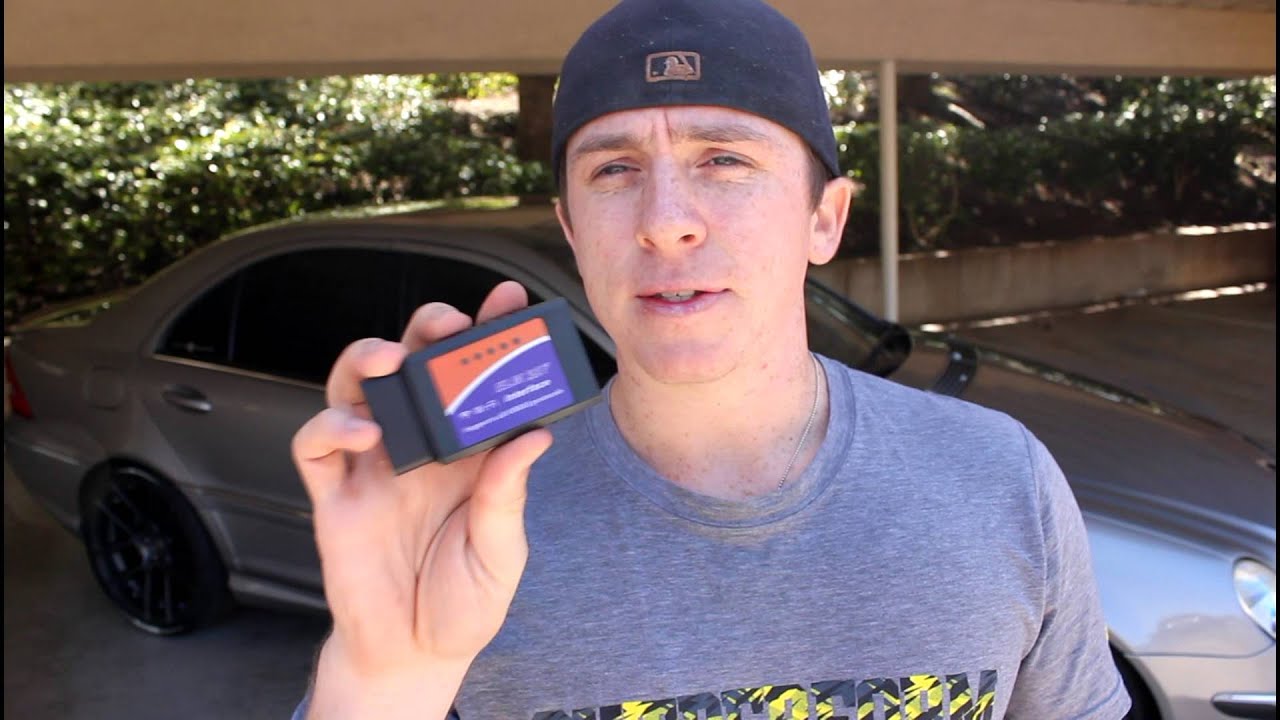 Первое знакомство с приложением OBD II Scanner для iPhone - C55 AMG (OBD Fusion)