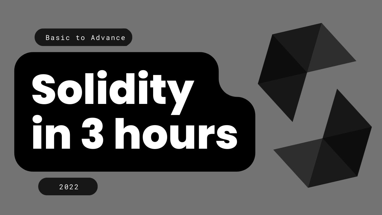 Learn Solidity in 3 Hours | Ethereum Programming for Beginners | Step-by-Step Guide | 2023