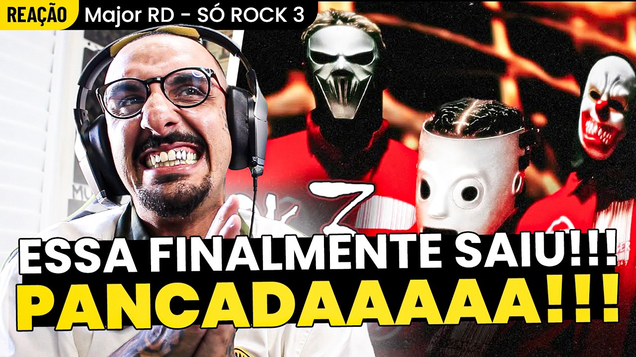 PANCADA!!! SÓ ROCK 3 - MAJOR RD, YOUNG GANNI, MC CABELINHO E BORGES [REAÇÃO/ ANÁLISE]