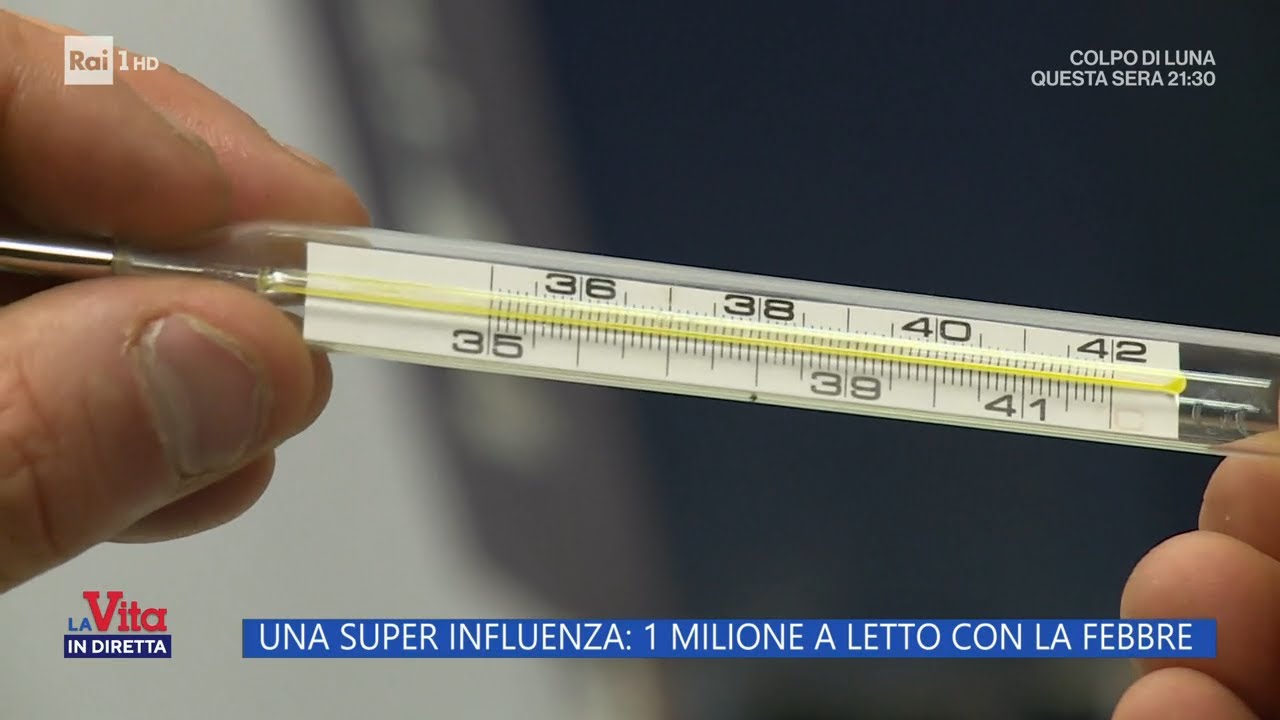 Una super influenza: 1 milione a letto con la febbre - La vita in diretta 12/01/2024