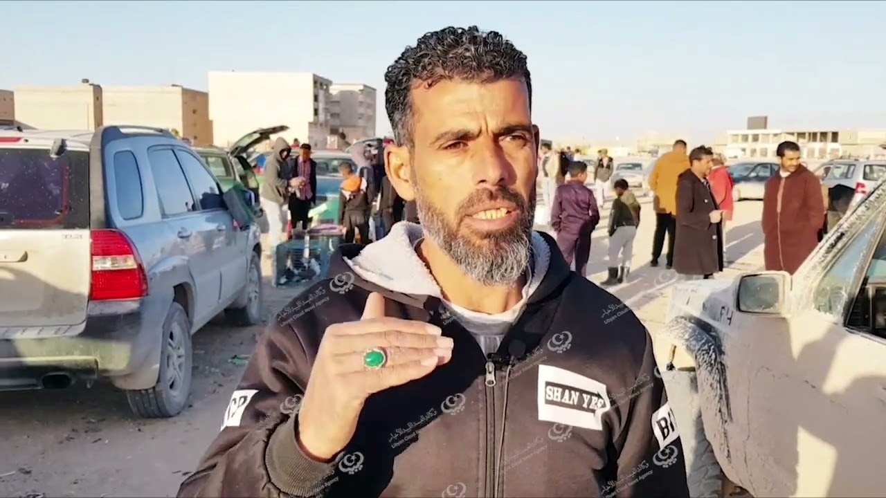 مهنة (الدلالة) في سوق الحمام باجدابيا  LCNA