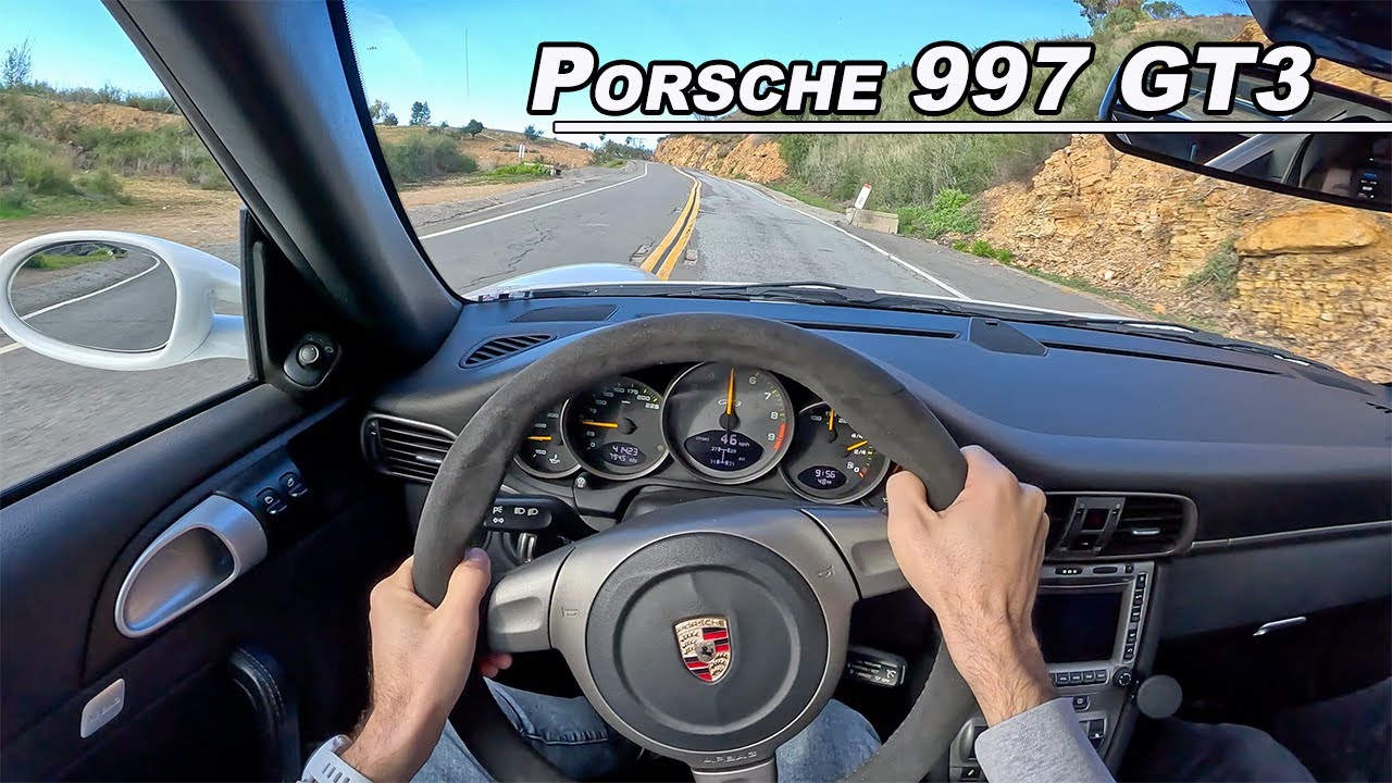 Porsche 911 GT3 2007 года — Driving the Screaming Mad 997.1 (бинауральное аудио от первого лица)