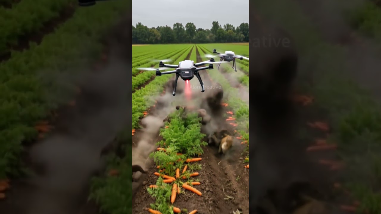Drones will eliminate wild boars that destroy crops 