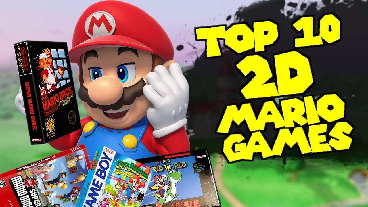 Top 10 MARIO GAMES 2D!