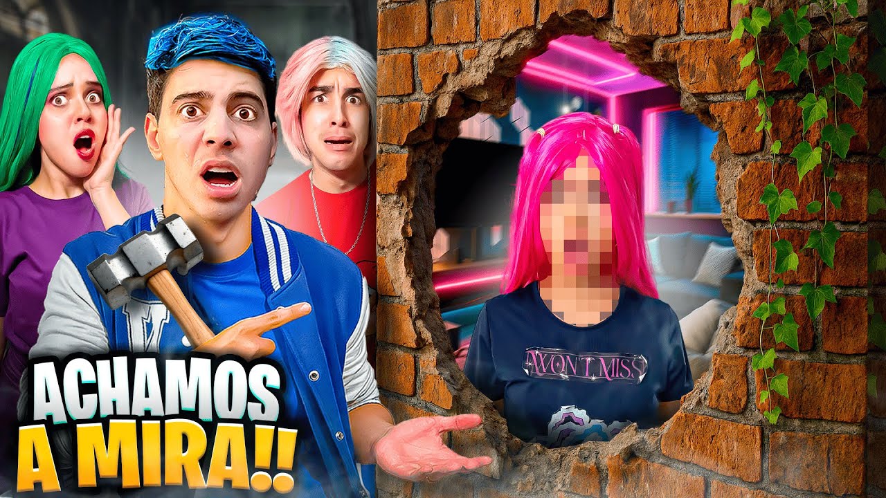ENCONTRAMOS A MIRA EM UM LOCAL SECRETO!! MUITO EMOCIONANTE!! (GUERREIRAS DO K-POP)
