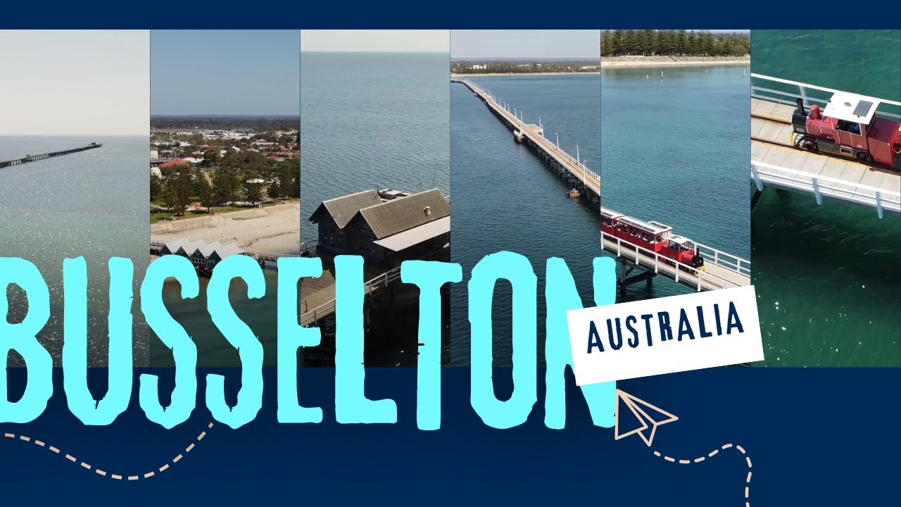 Aerial Tour of Busselton Jetty - Stunning 4K Drone Footage | DJI Mini 2 | Eyes From The Sky