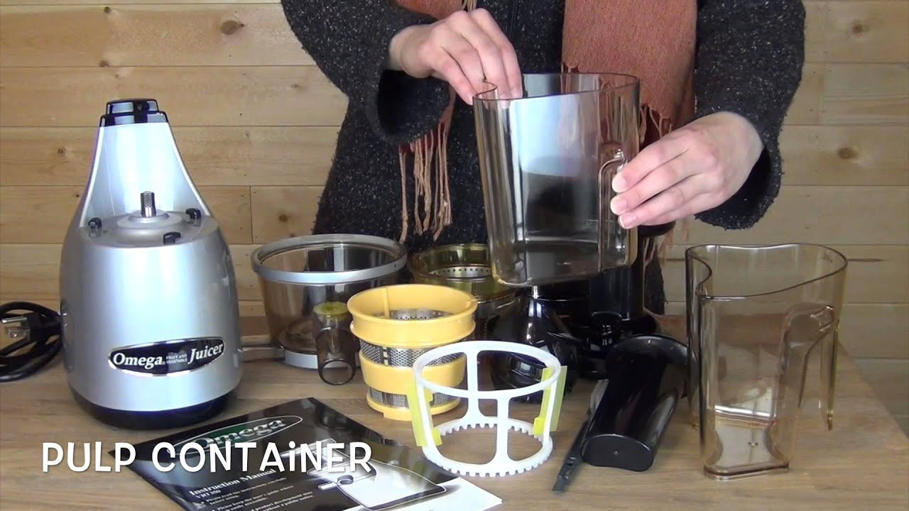 Omega VERT Juicer Model VRT350HD Product Overview