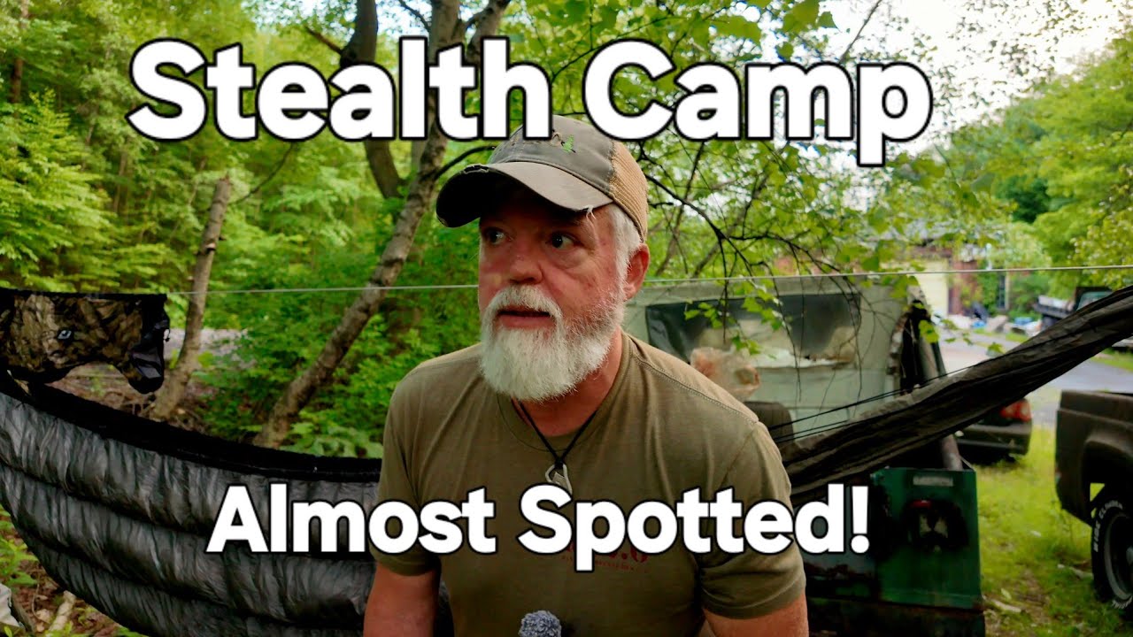 S01E12 - Stealth Camping Next to Train Tracks / Almost Busted