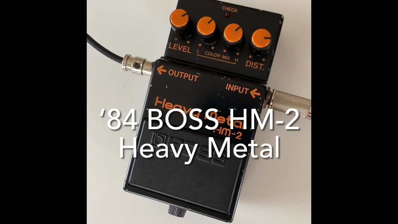 '84 BOSS HM-2 Heavy Metal
