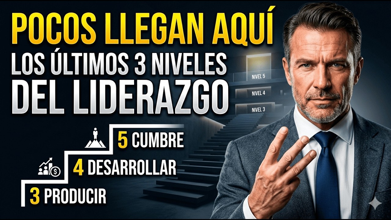 Pocos Llegan Aquí: Los Últimos 3 Niveles del Liderazgo