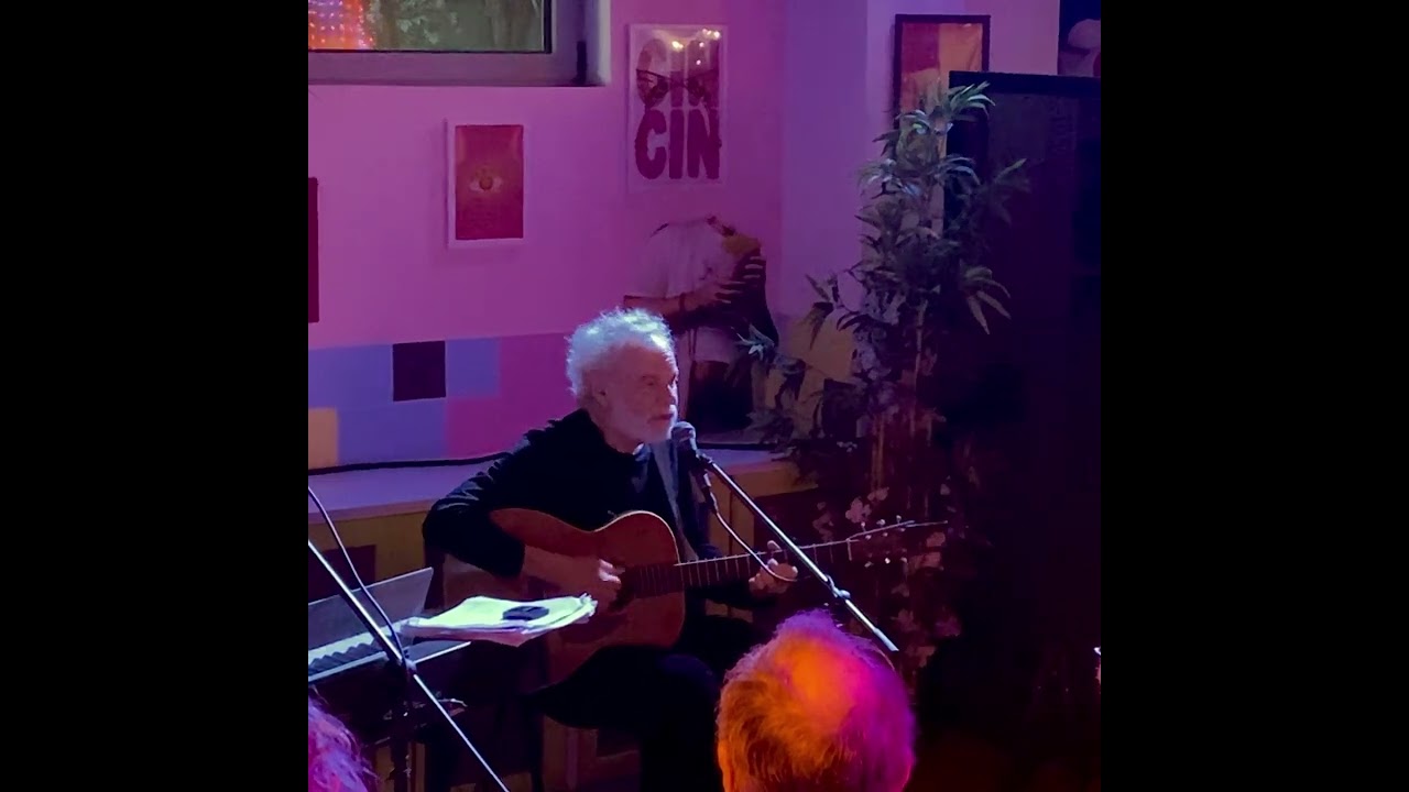 John Gorka au Café du Village 11/11/2025 à Paris.
