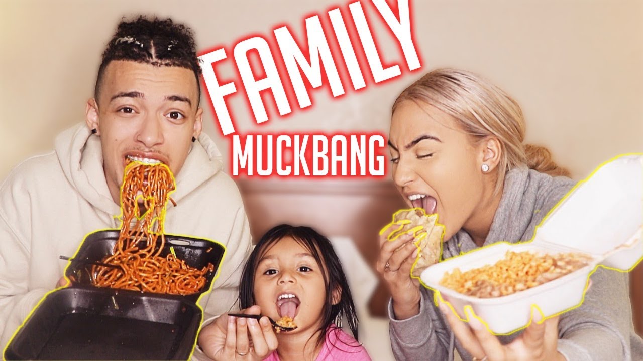 Первый в истории СЕМЕЙНЫЙ MUCKBANG!!