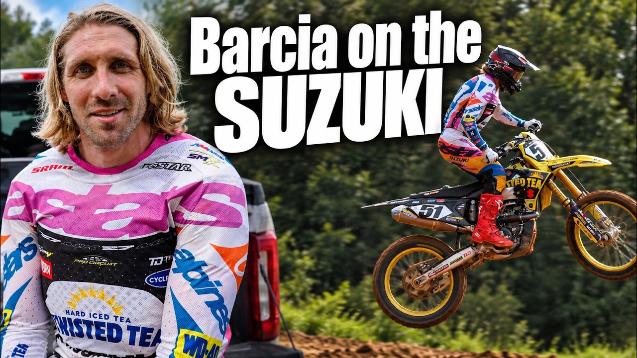 Barcia раздает на своем новом SUZUKI &mdash; Тренировочный центр Millsaps