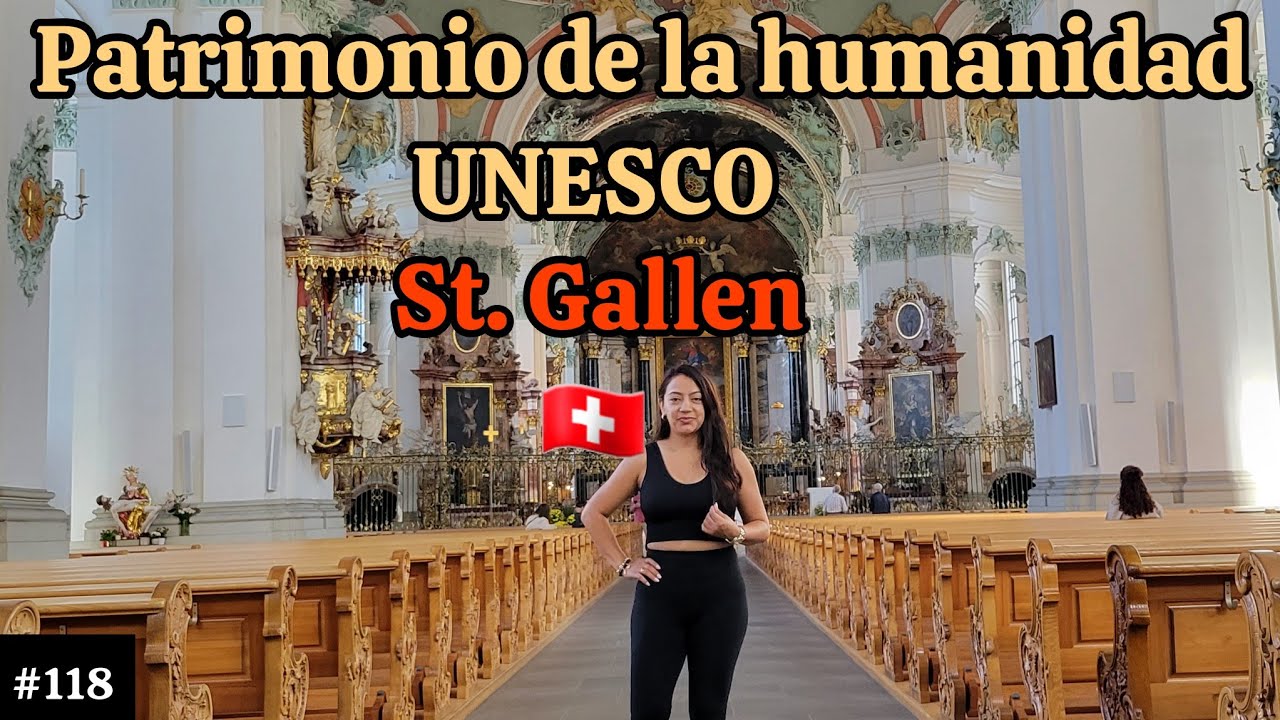 🇨🇭 La biblioteca más Antigua del mundo 🌎 esta en ST. Gallen (SUIZA) + Los 3 lagos