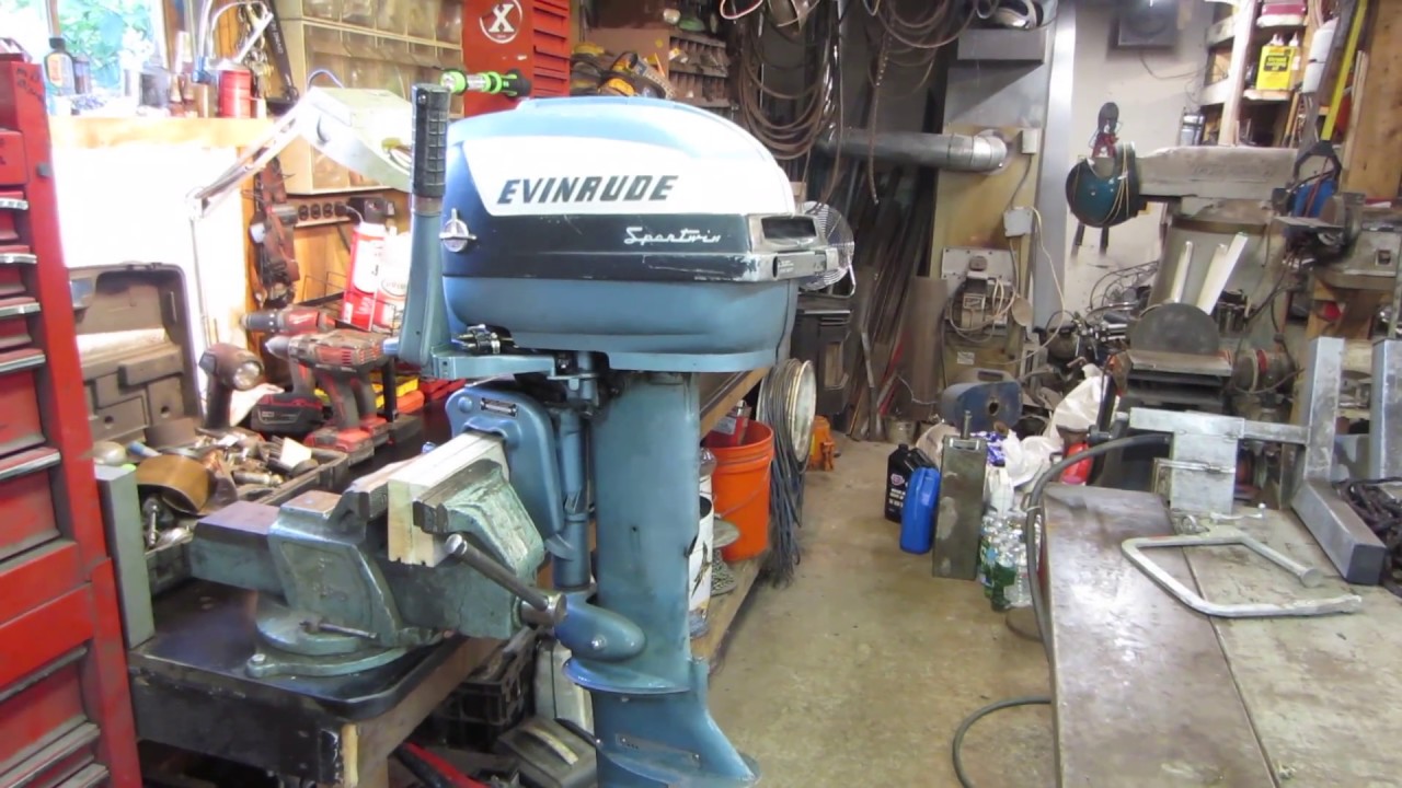 1956 evinrude outboard, trouble shooting the water pump.