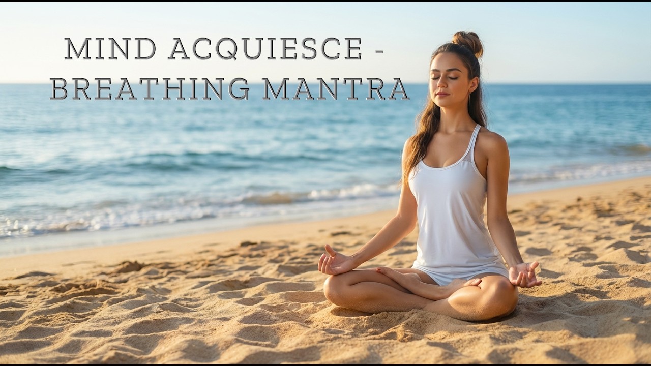 Guided Sleep Meditation with Breathing Mantras for Deep Relaxation and Stress Relief (13 Minutes)