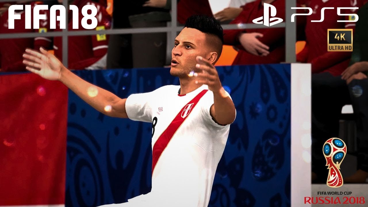 FIFA 18 - Perú vs Dinamarca | Rusia 2018 | Fase de grupos | PS5 4K 60 fps
