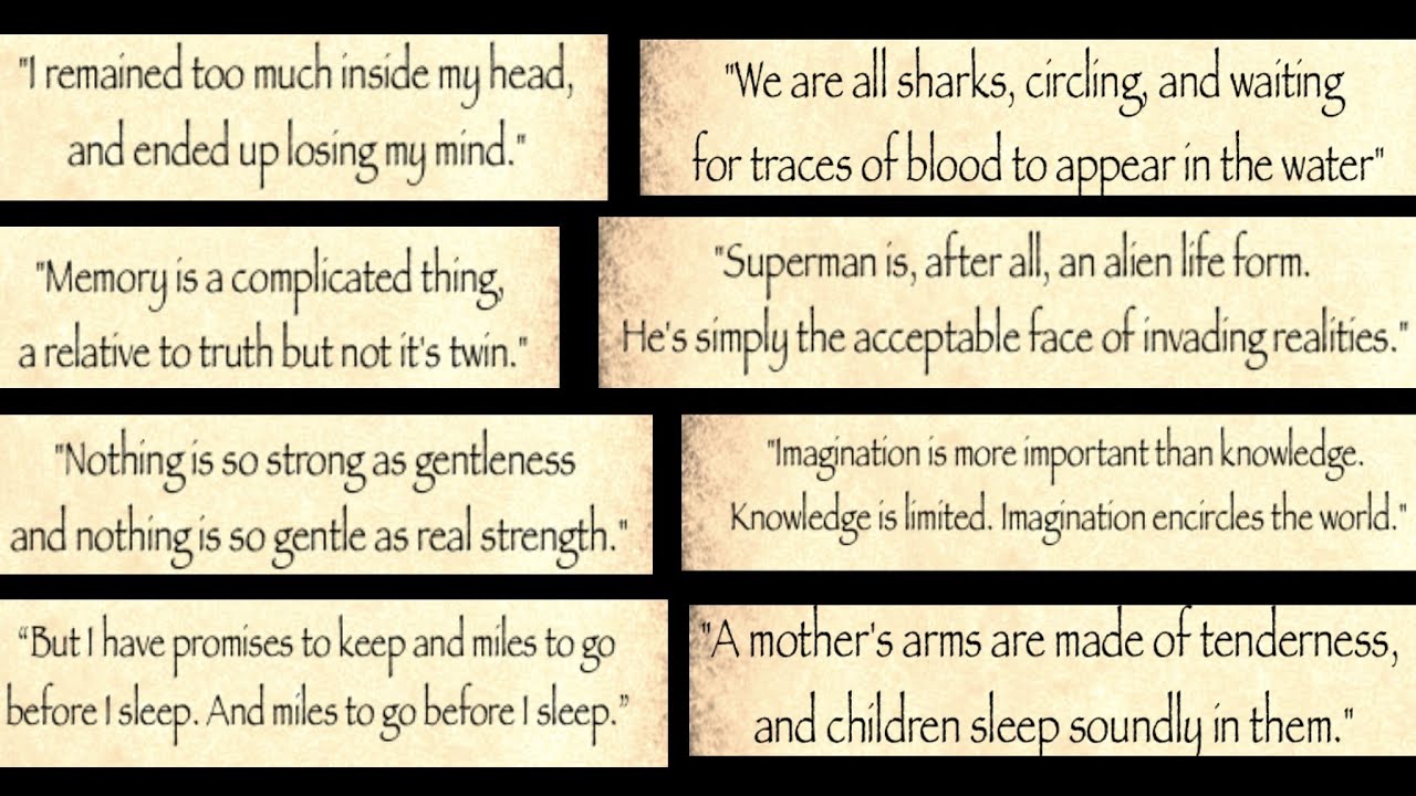Criminal Minds: First and last quote said by each of the main characters