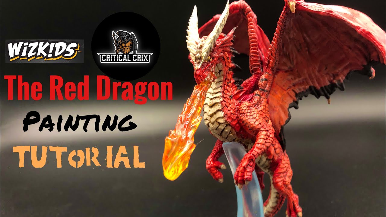 The Young Red Dragon 5e Painting Guide