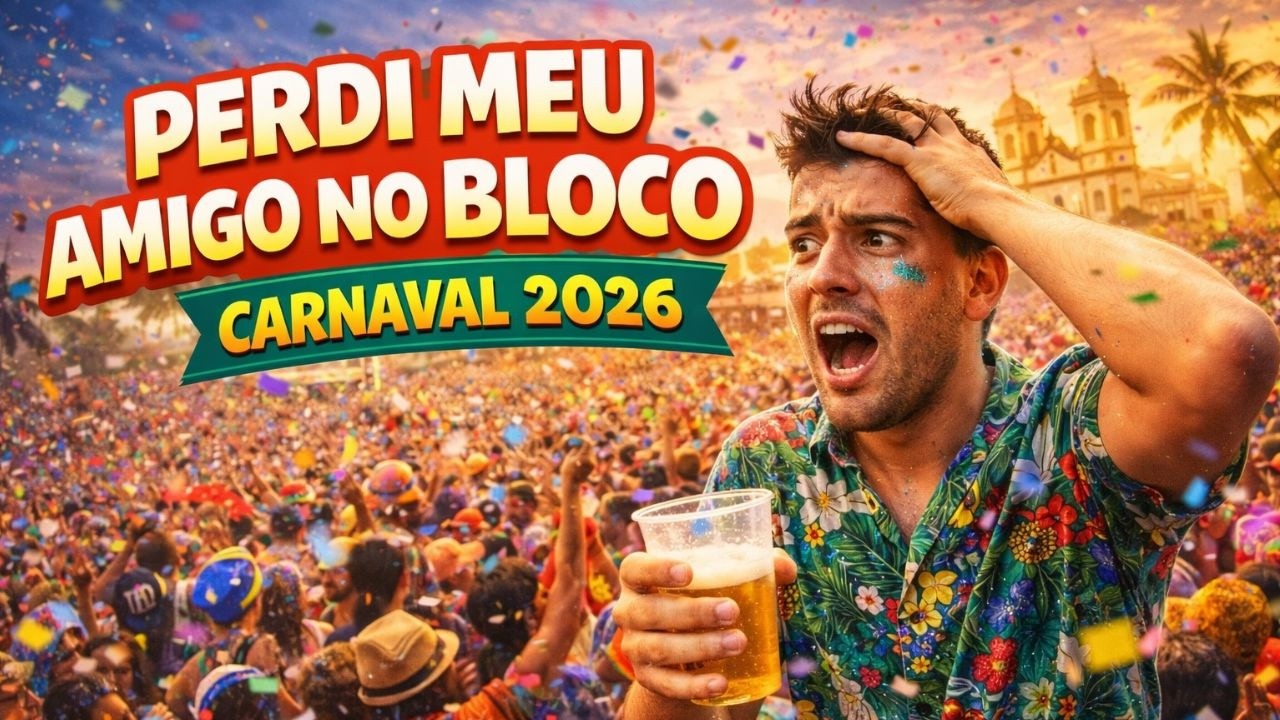 Quem Nunca? 😂 PERDI MEU AMIGO NO BLOCO