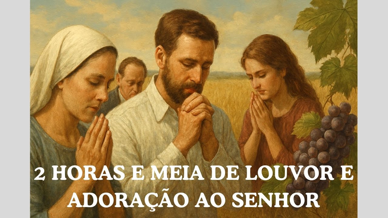 2 HORAS E MEIA DE LOUVOR E ADORAÇÃO - MÚSICA CRISTÃ - HINO CRISTÃO - GOSPEL