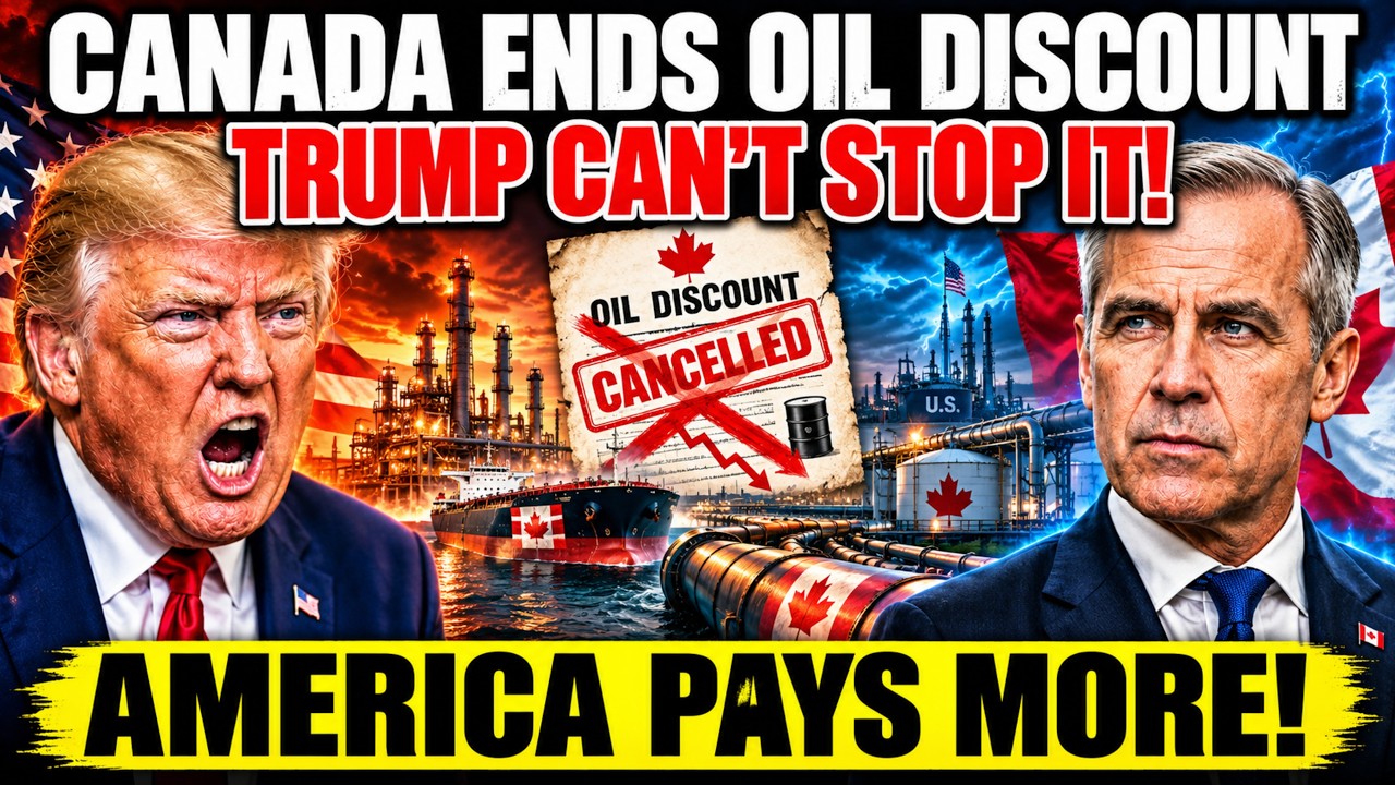 Canada JUST Killed America&rsquo;s Oil Discount & Trump Can&rsquo;t Stop It!