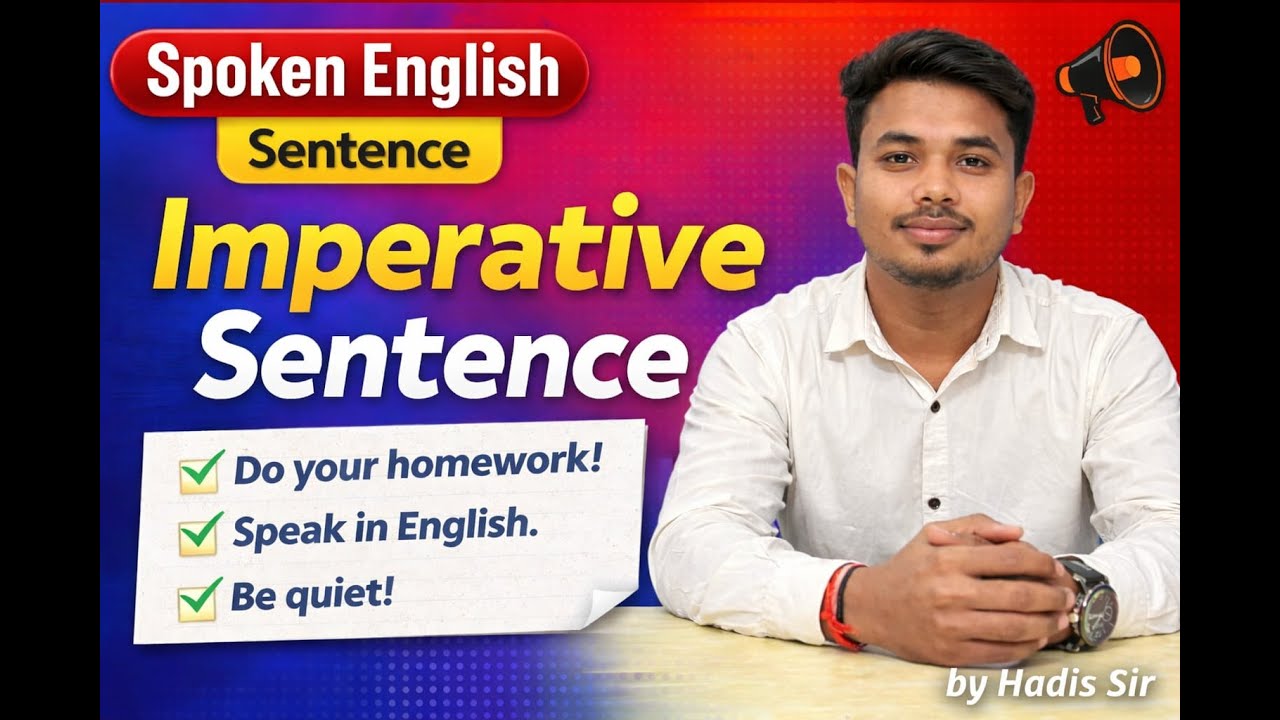 Imperative sentence and assertive sentence