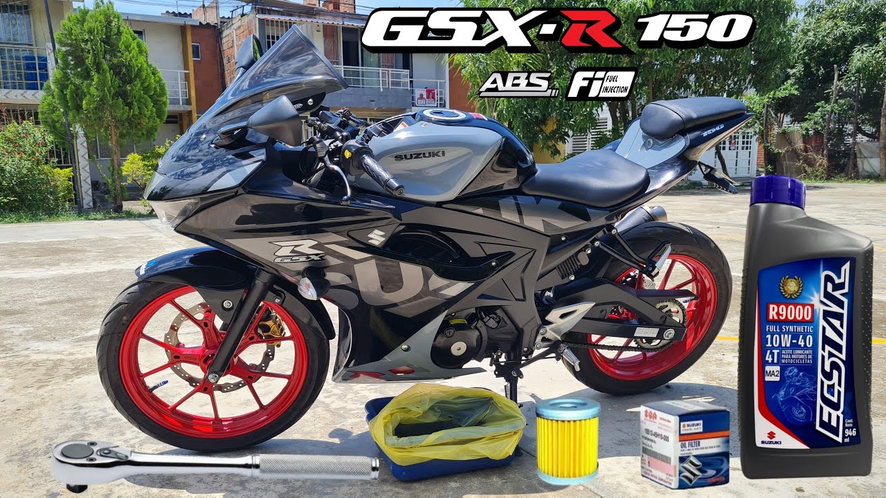 Cambio de Aceite Y Filtro Suzuki GSXR 150 // Y GSXS 😱