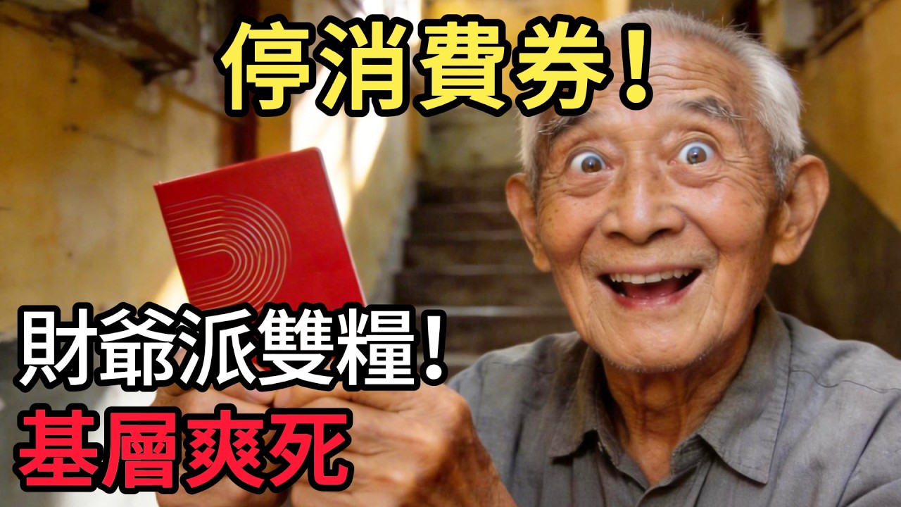 告別消費券！生果金、綜援、長生津確定出雙糧！現金落袋零行政費，呢招谷經濟仲使得？ #陳茂波 #財政預算案2026 #出雙糧 #消費券