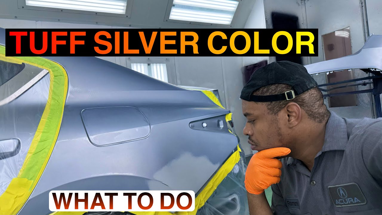 CAR PAINTING: HOW TO BLEND TUFF SILVER