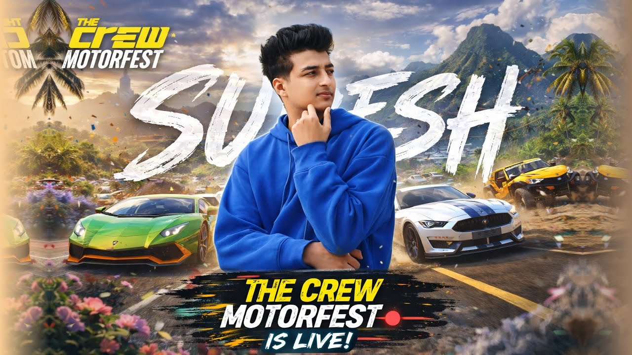 🔥 NONSTOP RACING! THE CREW MOTORFEST LIVE 🔴 | HIGH SPEED DRIFT & STUNTS