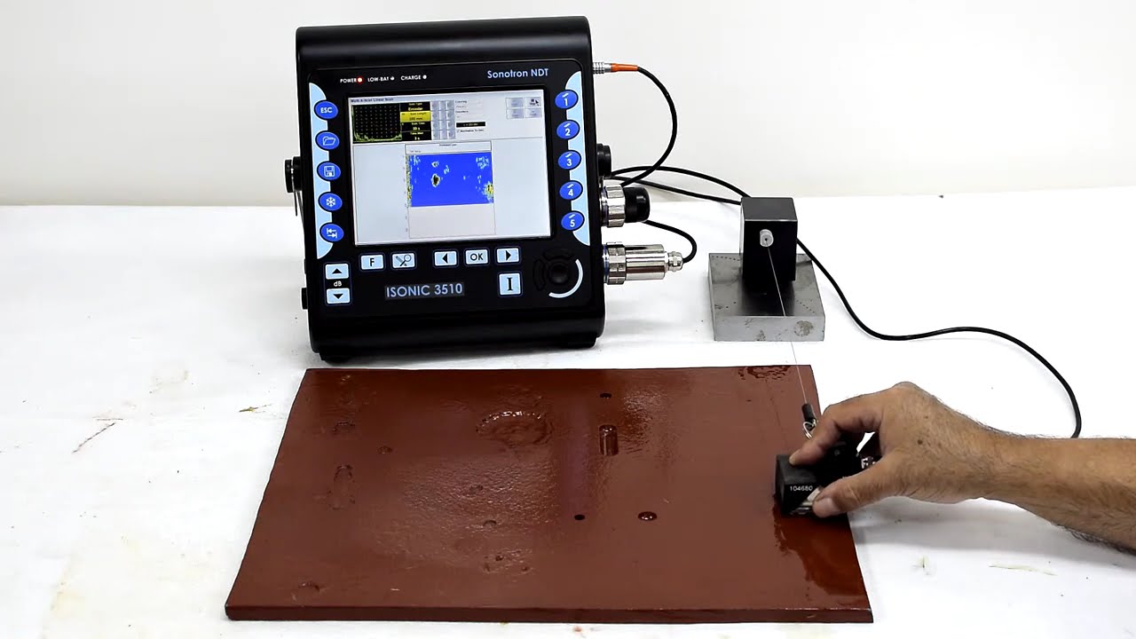 ISONIC 3510: Short Range Guided Wave Inspection (SRUT GW) - PA Modality