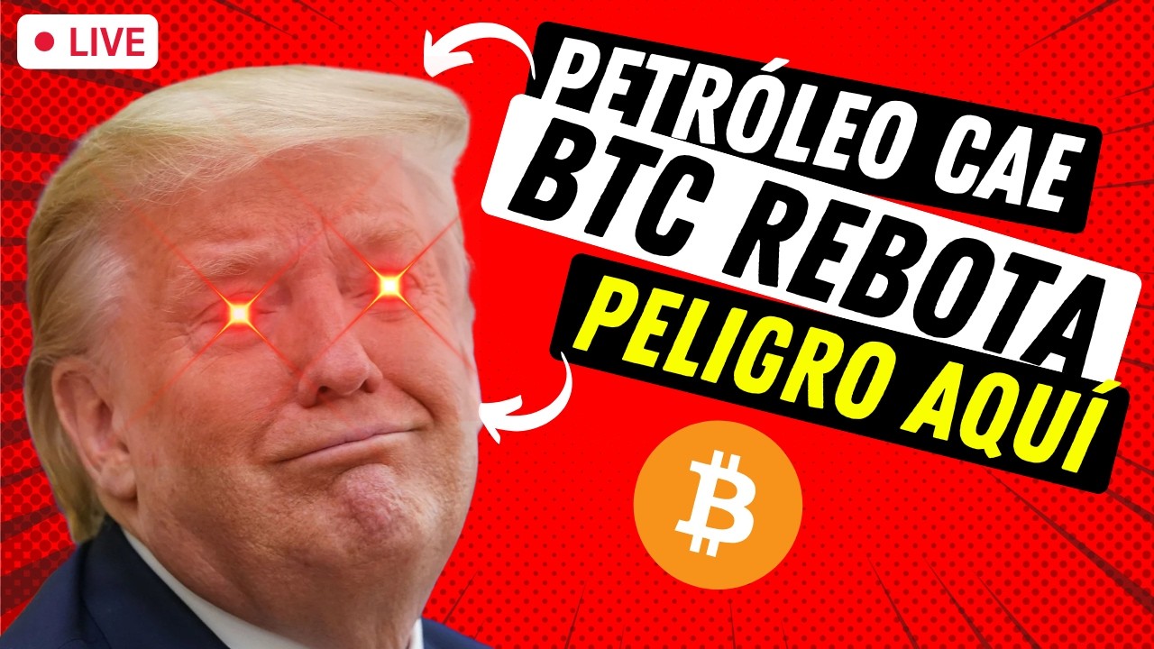 🔴 EN VIVO: ¿Qué hacen Bitcoin y el Oro HOY? ➤ ¿Cómo afecta la Guerra de Irán a los mercados?