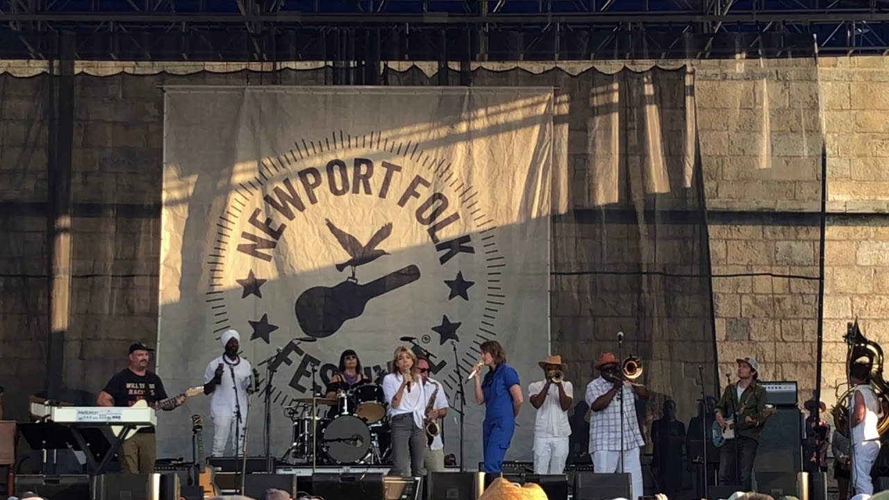 Brandi Carlile and Alynda Lee Segarra -  If I Had a Hammer - Newport Folk Festival 2019