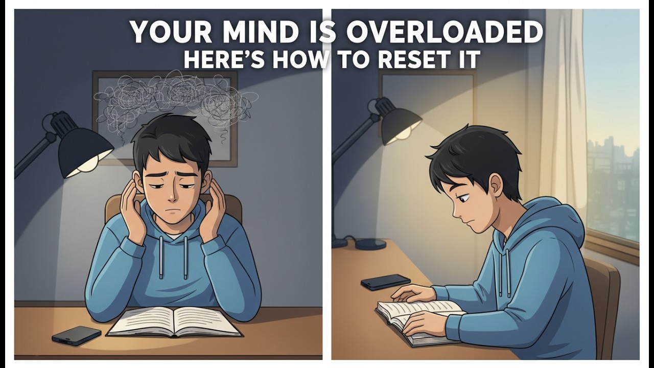 Your Mind Is Overloaded — Here’s How to Reset It.”