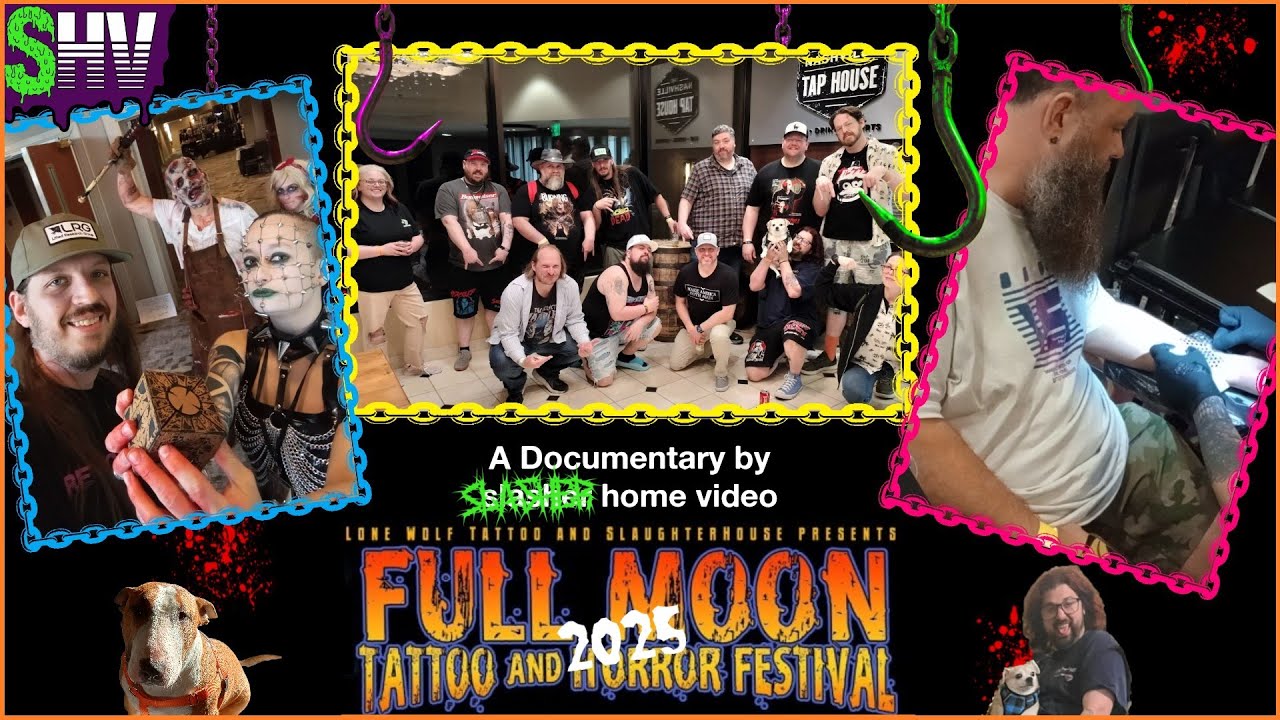 Full Moon Tattoo & Horror Fest 2025: A Documentary by slasher home video
